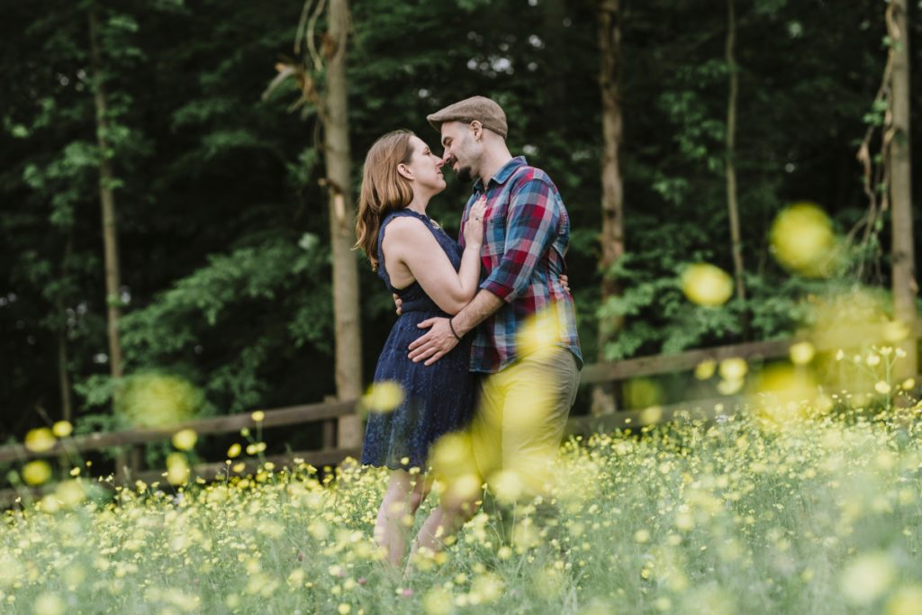 Warwick Winery NY Engagement Session NJ Wine Picnic Blanket Love Cute Sweet Apple Orchard Buttercup Field