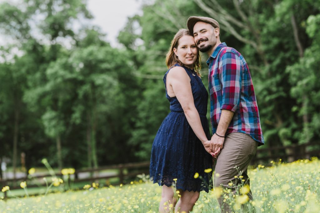Warwick Winery NY Engagement Session NJ Wine Picnic Blanket Love Cute Sweet Apple Orchard Buttercup Field