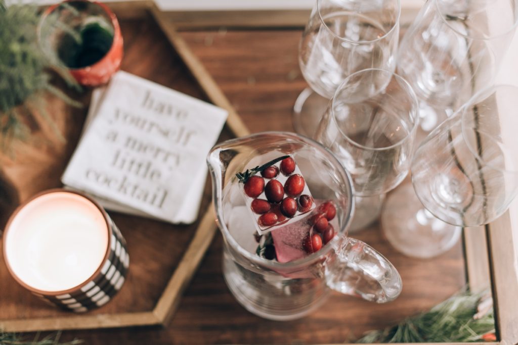 cranberry rosemary ice cubes for white wine motherhood nj blogger ny blogger how-to lifestyle glenburn estate snow snowfall winter vibes snowflakes cozy winter wintry holiday christmas east coast photographers ​ love story new jersey montclair bloomfield bloomfieldlocal pinterest vintage 