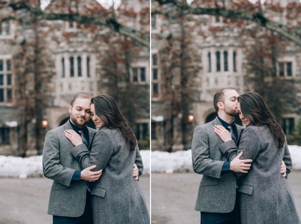 kiss stone architecture skylands manor ringwood manor nj botanical gardens snow snowfall winter vibes snowflakes cozy winter wintry holiday christmas the knot nj wedding east coast photographers wedding photographer love story new jersey montclair bloomfield bloomfieldlocal autumn fall rustic pinterest vintage wedding style love greenweddingshoes junebugweddings engagement engagement session