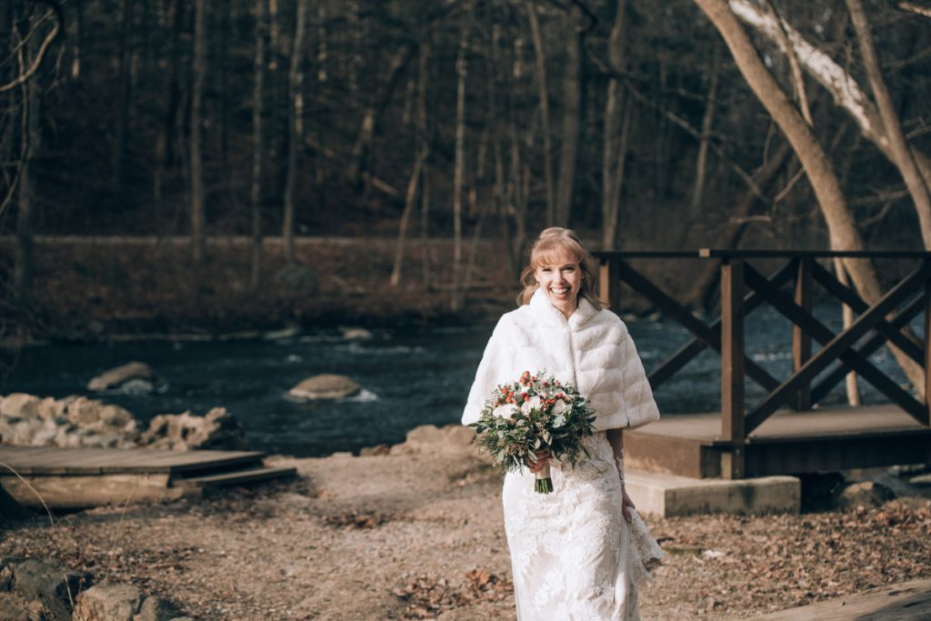 bride river first look ​David's Country Inn January Wedding Stephen's State Park Winter time wedding east coast photographers love story new jersey montclair bloomfield bloomfield local pinterest vintage the knot nj wedding photographer wedding style love greenweddingshoes junebugweddings engagement session she said yes how they asked