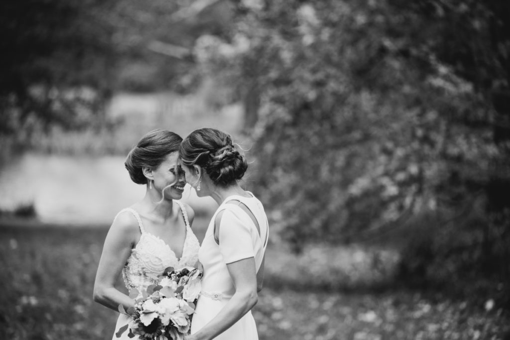 black and white first look brides ​lgbtq wedding westwood garwood autumn wedding fall​ ​east coast photographers love story new jersey montclair bloomfield bloomfield local pinterest vintage the knot nj wedding photographer​ ​wedding style love greenweddingshoes junebugweddings pride love is love love wins equally wed same sex couple inclusive