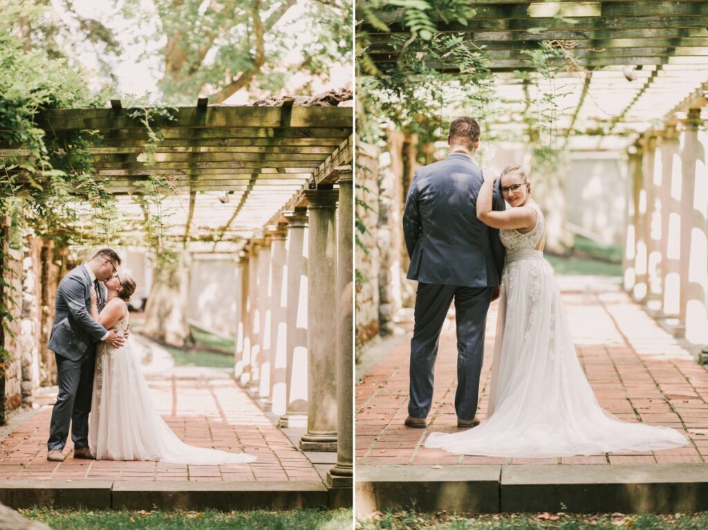 curtis artboretum wyncote pa Pennsylvania wedding la bella donna bridal
