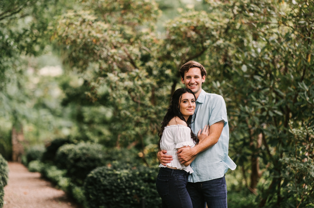 Cross Estate Gardens Engagement Session - Fox & Hare Photography