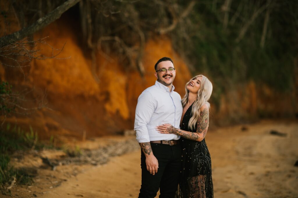 hartshorne woods park navesink river atlantic highlands nj engagement tattoos selfie leslie lock and shade moody session