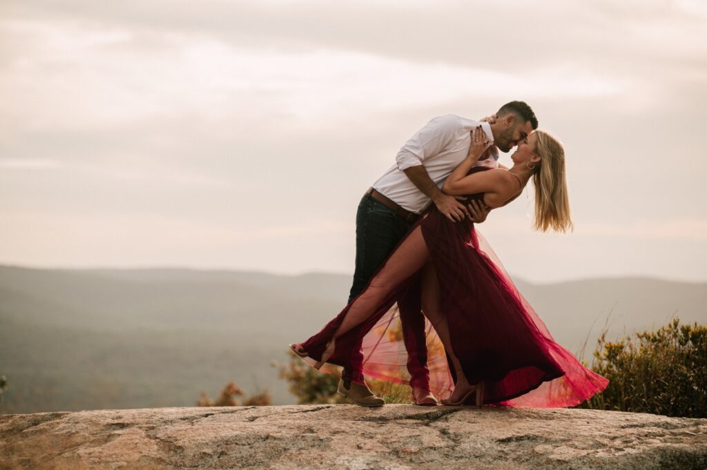 Perkins Memorial Tower Stony Point New York Fall Engagement Session