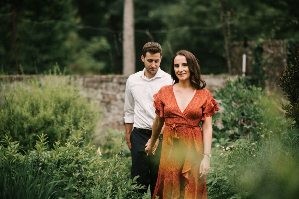 cross estate gardens bernardsville nj engagement session june summer engagement session morris county parks