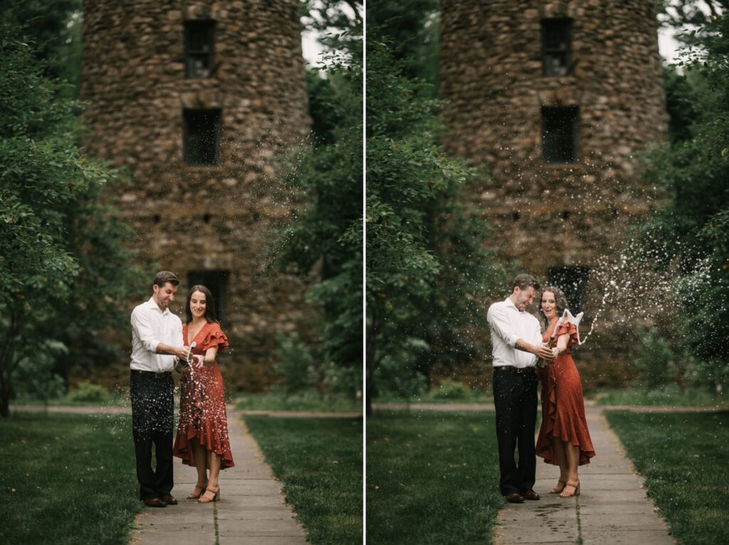 cross estate gardens bernardsville nj engagement session june summer engagement session morris county parks