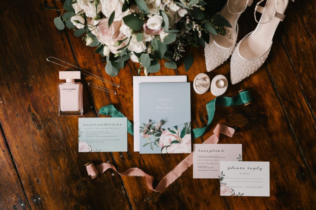 david's country inn hackettstown nj wedding july summer Essense of Australia David's Bridal