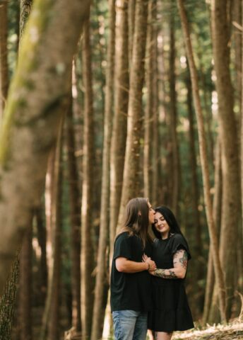 Stokes State Forest New Jersey Tillmans Ravine Engagement Session