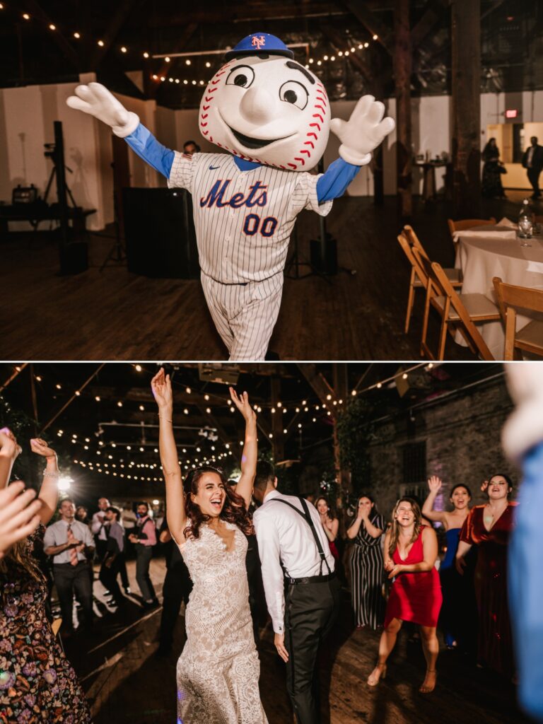 Garner Arts Center Wedding West Haverstraw New York Stony Point Hudson Valley New Jersey Wedding Photographers Hudson’s Mill NY BHLDN Wtoo by Watters Philomene Gown Baltic Born ASOS Lulus Steve Madden Men’s Wearhouse Minted Industrial Arts Brewing Alexis Russell Jewelry New York Mets Mr. Met