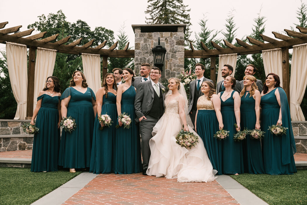 david's country inn hackettstown nj wedding summer august