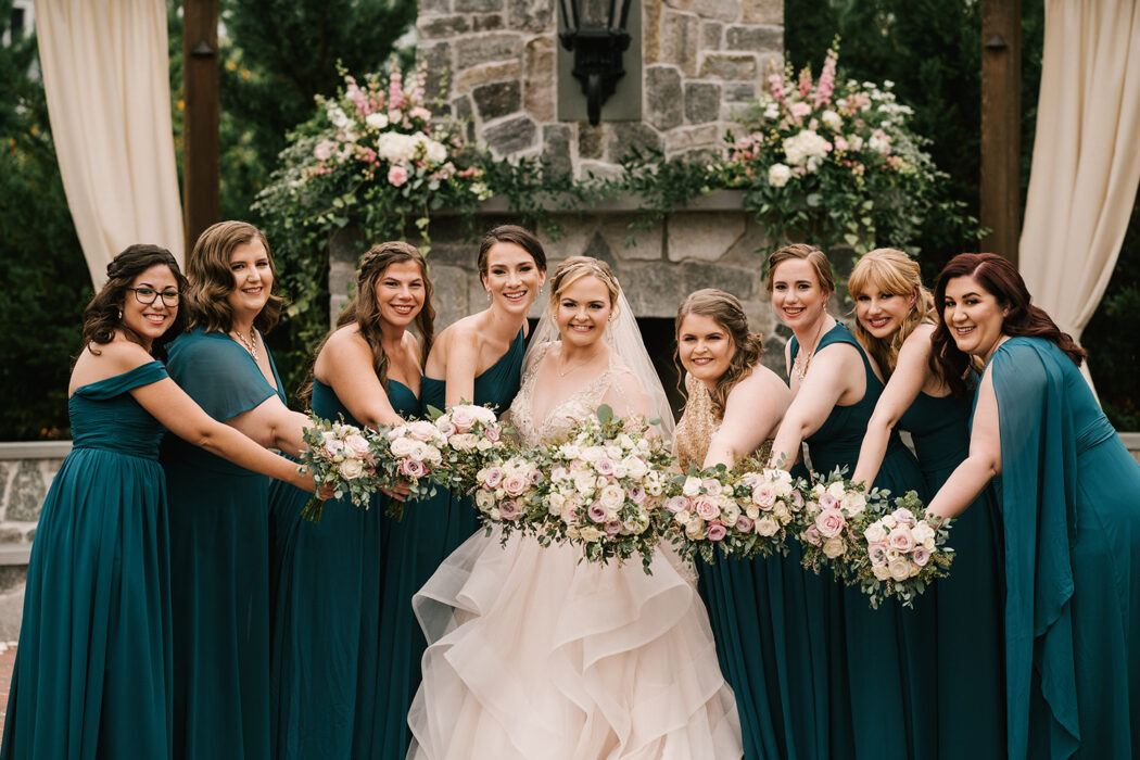david's country inn hackettstown nj wedding summer august