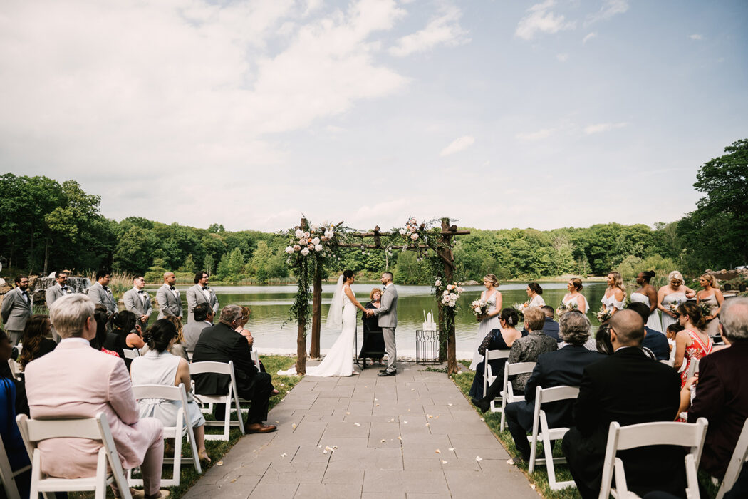 Rock Island Lake Club wedding Sparta New jersey summer july wedding