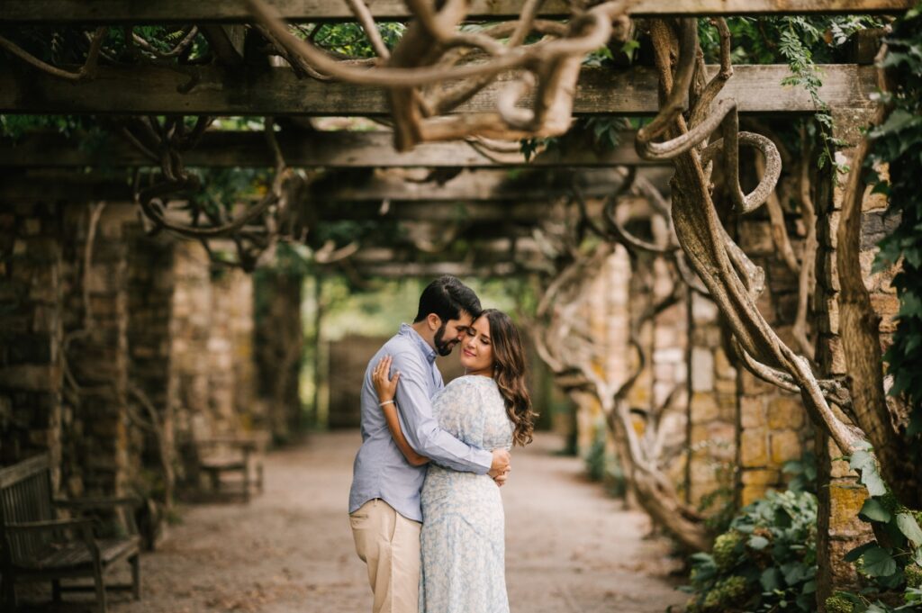 September Engagement Session at Cross Estate Gardens