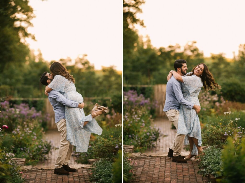 September Engagement Session at Cross Estate Gardens