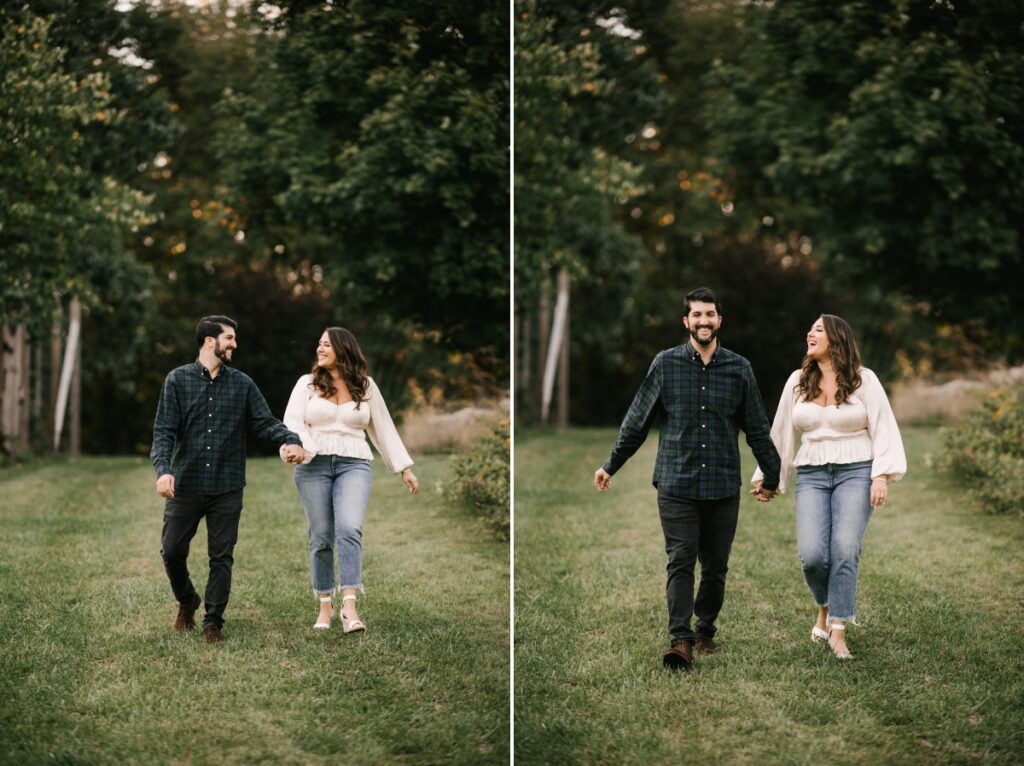 September Engagement Session at Cross Estate Gardens