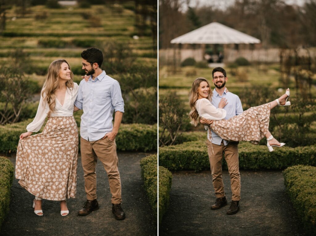 deep cut gardens middletown nj asbury park engagement session south jersey new jersey