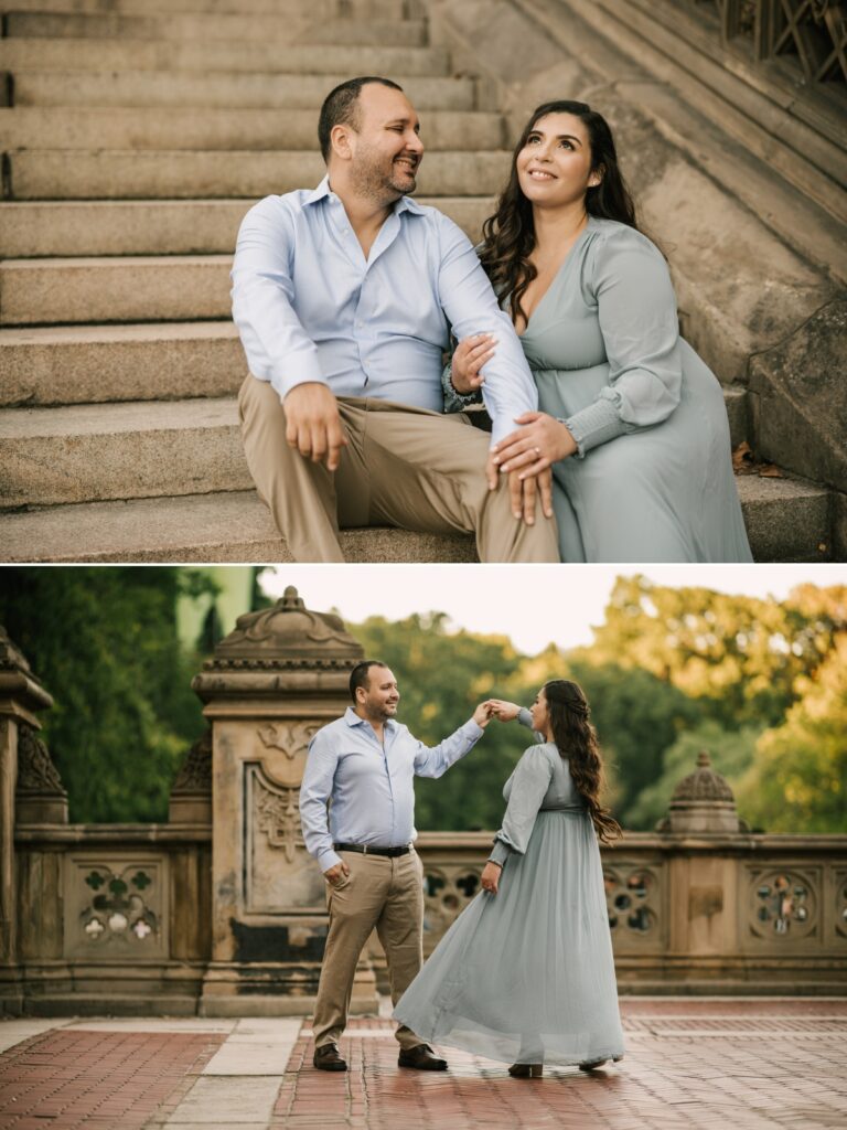 September Engagement Session in Central Park, New York City