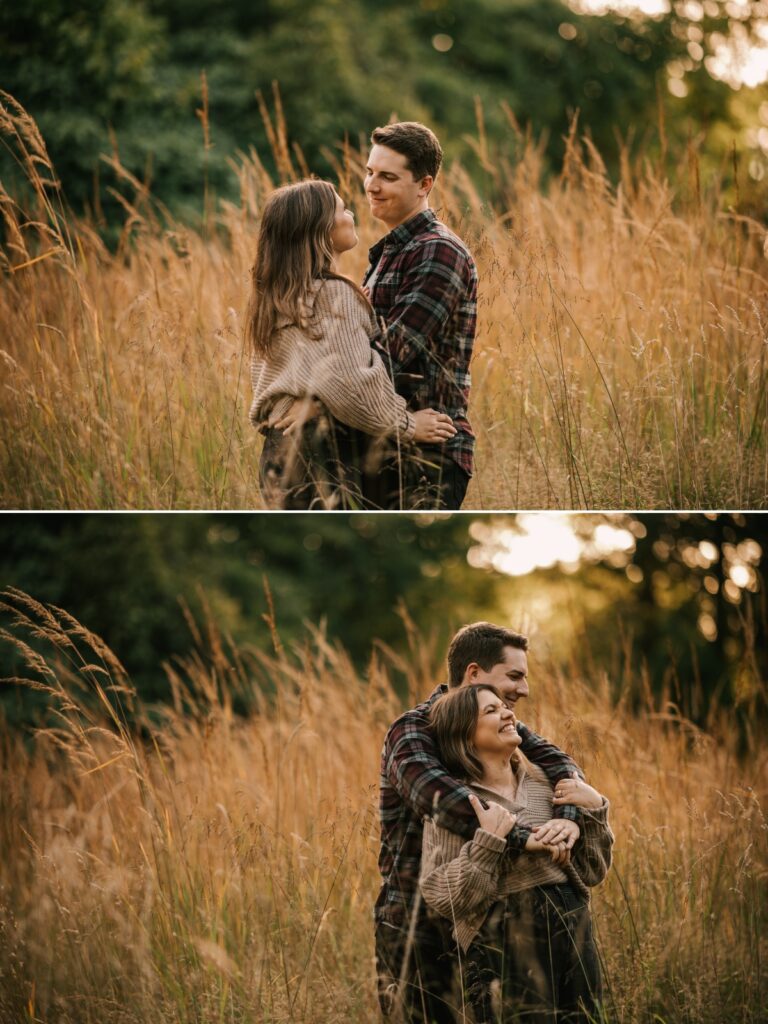 Fall Cross Estate Gardens Engagement Session Bernardsville New Jersey