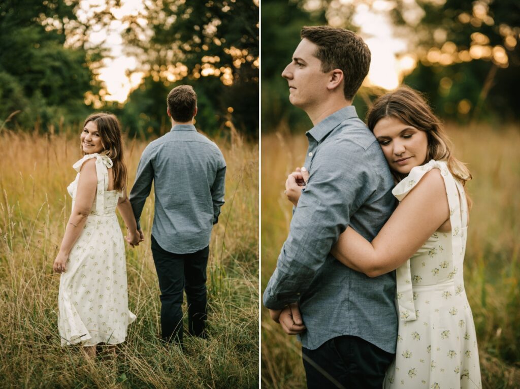 Fall Cross Estate Gardens Engagement Session Bernardsville New Jersey