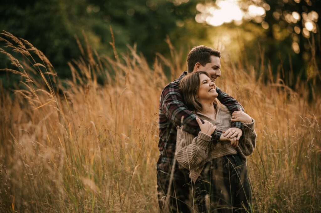 Fall Cross Estate Gardens Engagement Session Bernardsville New Jersey