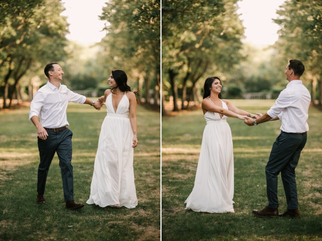 Early September Engagement Session at Skylands Manor