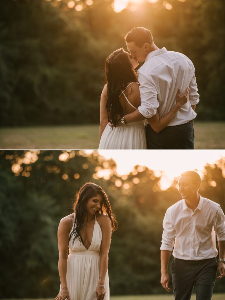 Early September Engagement Session at Skylands Manor