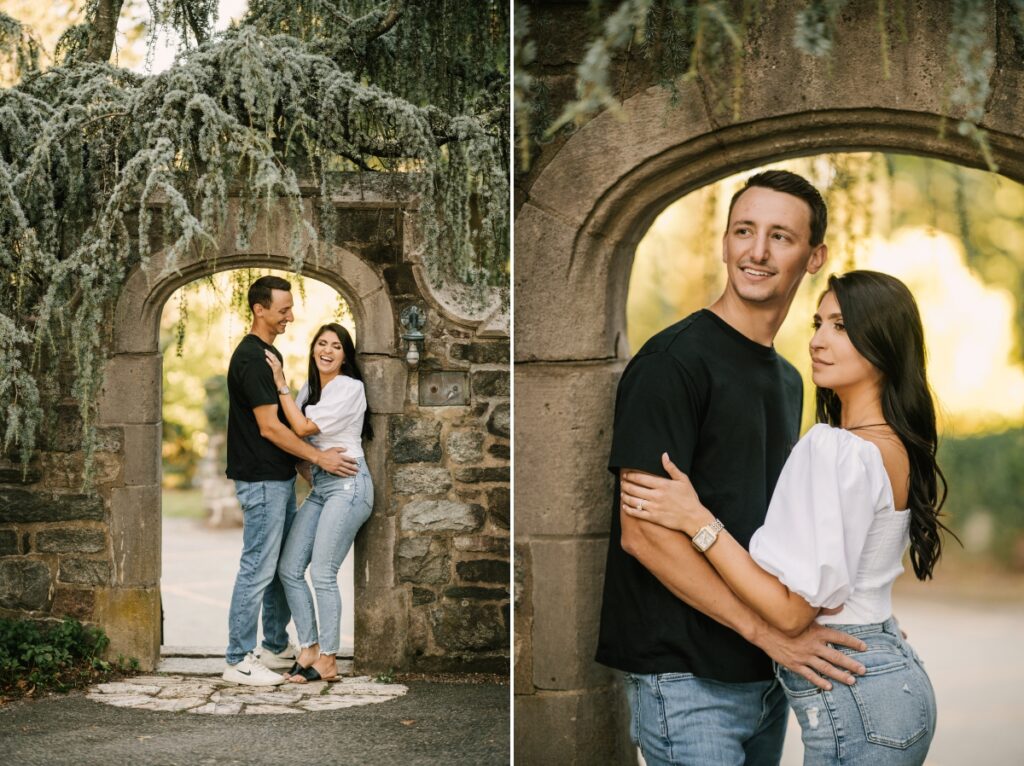 Early September Engagement Session at Skylands Manor