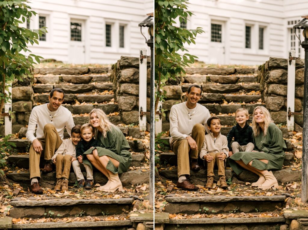 John Fell House at the Celery Farm Fall Family Session October Allendale New Jersey Autumn