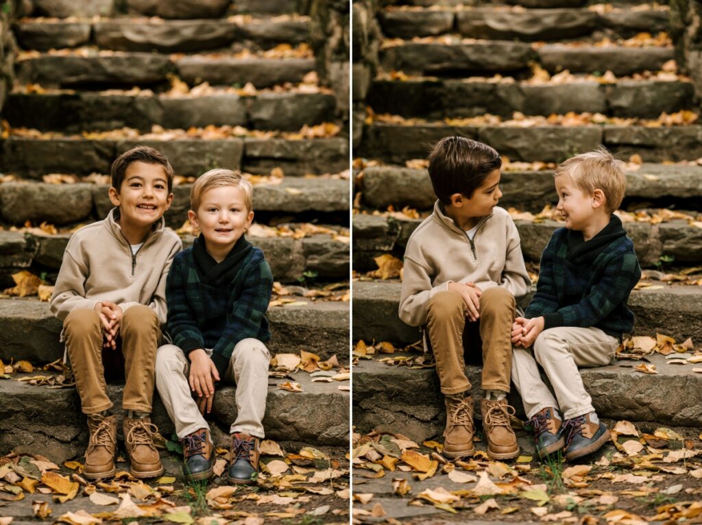 John Fell House at the Celery Farm Fall Family Session October Allendale New Jersey Autumn