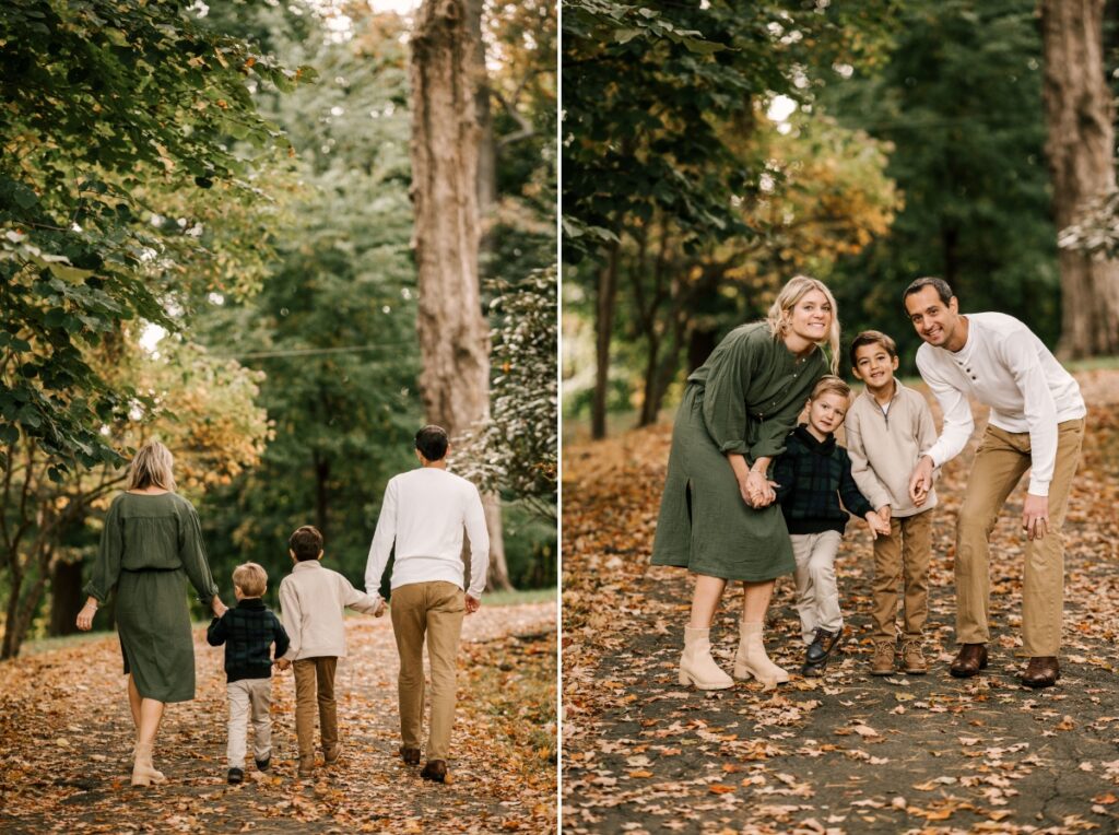 John Fell House at the Celery Farm Fall Family Session October Allendale New Jersey Autumn