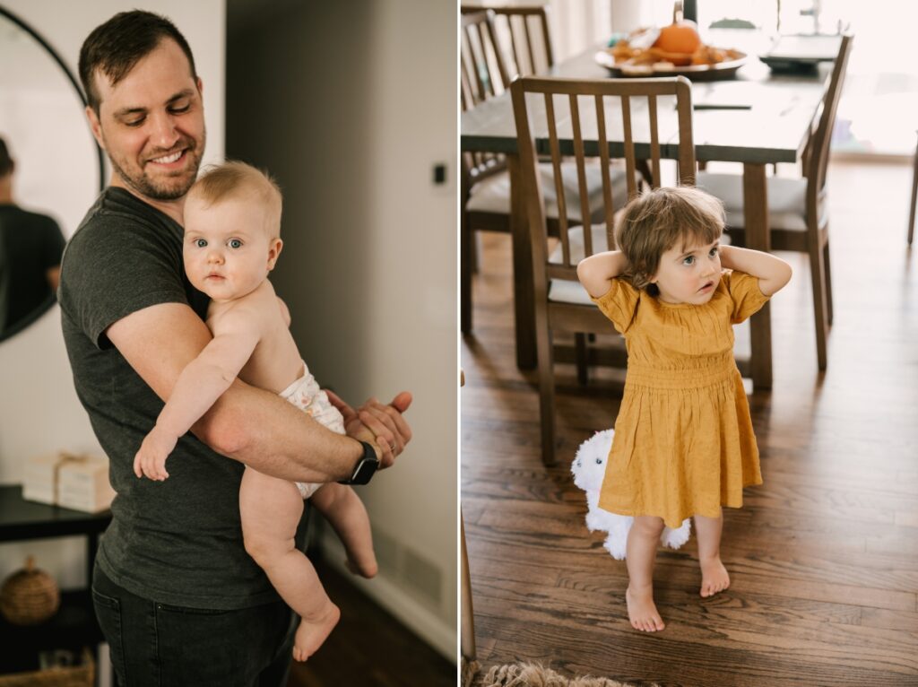 October At-Home Family Session in Sparta, New Jersey