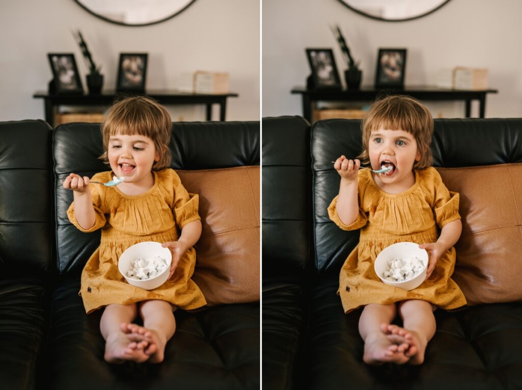 October At-Home Family Session in Sparta, New Jersey
