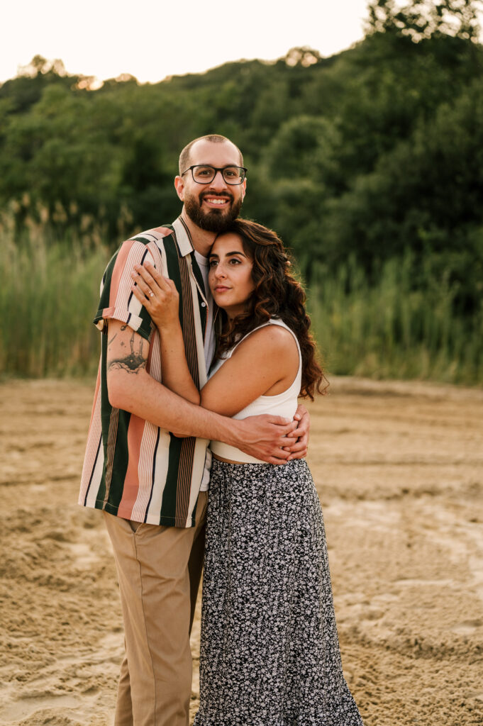Jen and Steve, husband and wife photographers The Fox & The Hare Photography at Wawayanda State Park