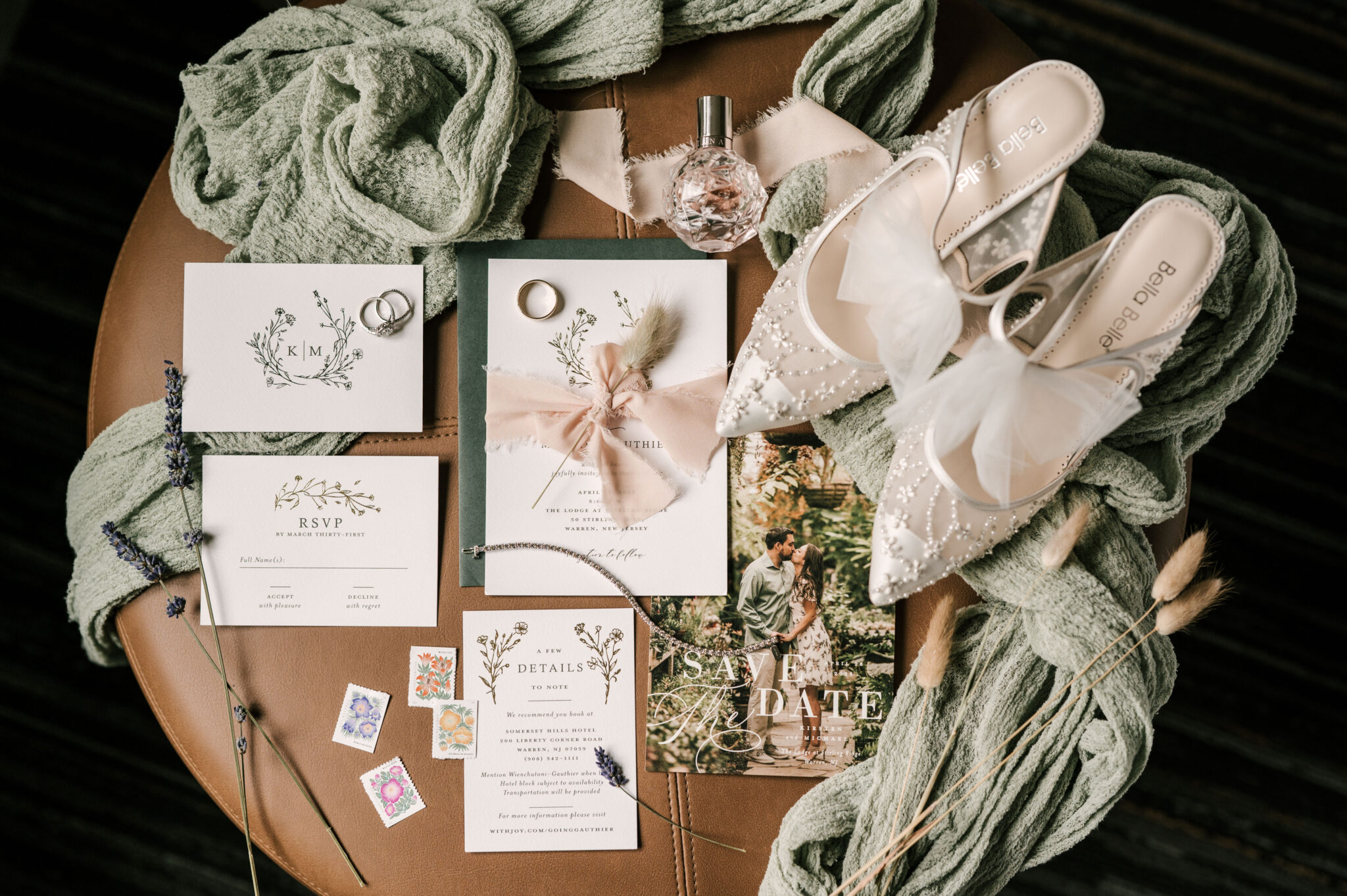 Botanical April Wedding: Stone House at Stirling Ridge - The Fox & The ...