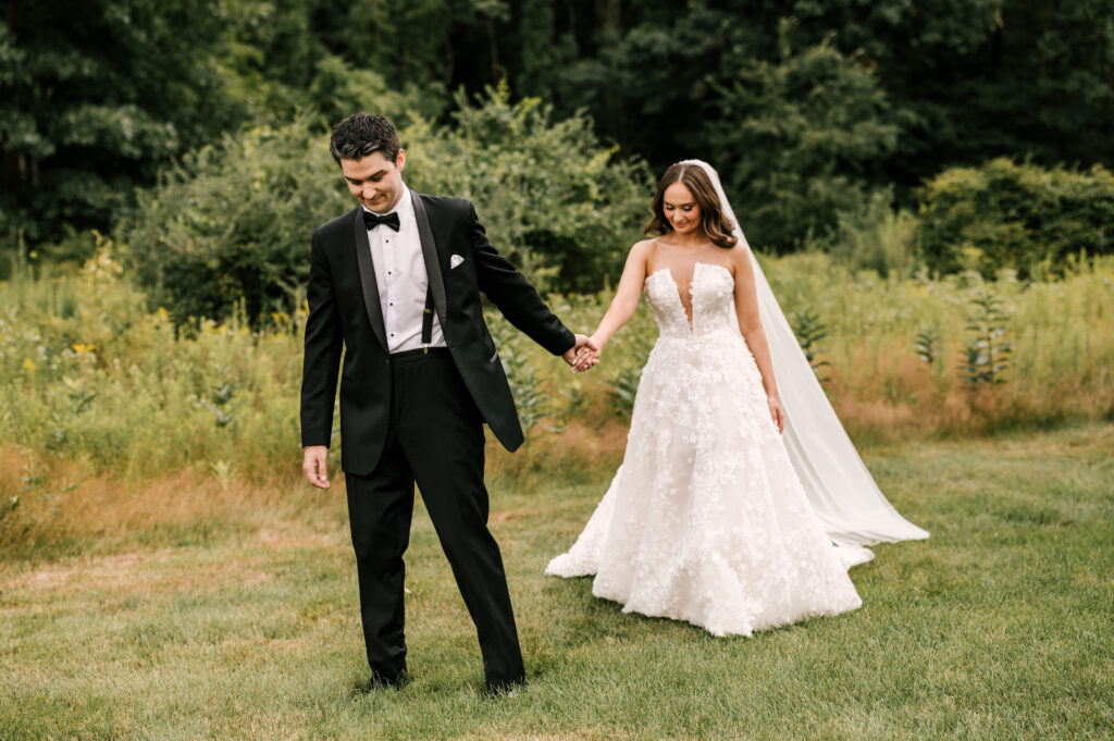 Perona Farms bride and groom